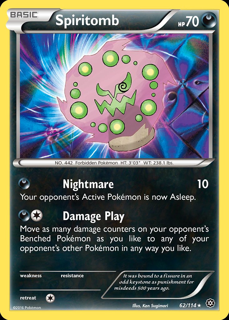 Spiritomb - Steam Siege (Rare) [STS-62] Hoofdafbeelding
