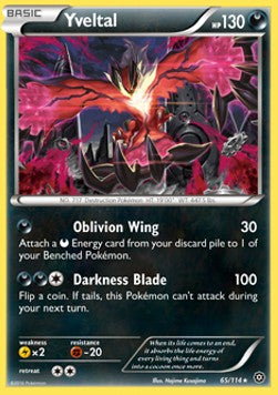Yveltal - Steam Siege (Holo Rare) [STS-65] Imagen principal del producto