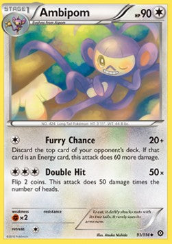 Ambipom - Steam Siege (Uncommon) [STS-91] Hover Image