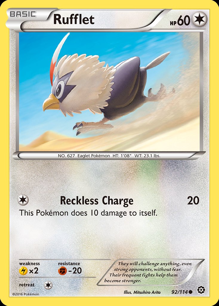 Rufflet - Steam Siege (Common) [STS-92] Image principale du produit