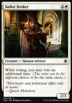 Ballot Broker - Conspiracy: Take the Crown (Common) [CN2-13] Immagine principale del prodotto