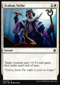 Zealous Strike - Conspiracy: Take the Crown (Common) [CN2-101] Immagine principale del prodotto