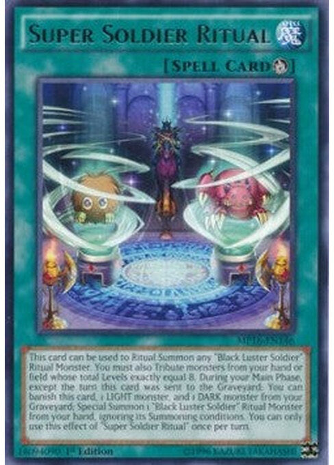 Super Soldier Ritual — 2016 Mega-Tin Mega Pack (MP16-146) Yu-Gi-Oh! card Immagine principale del prodotto