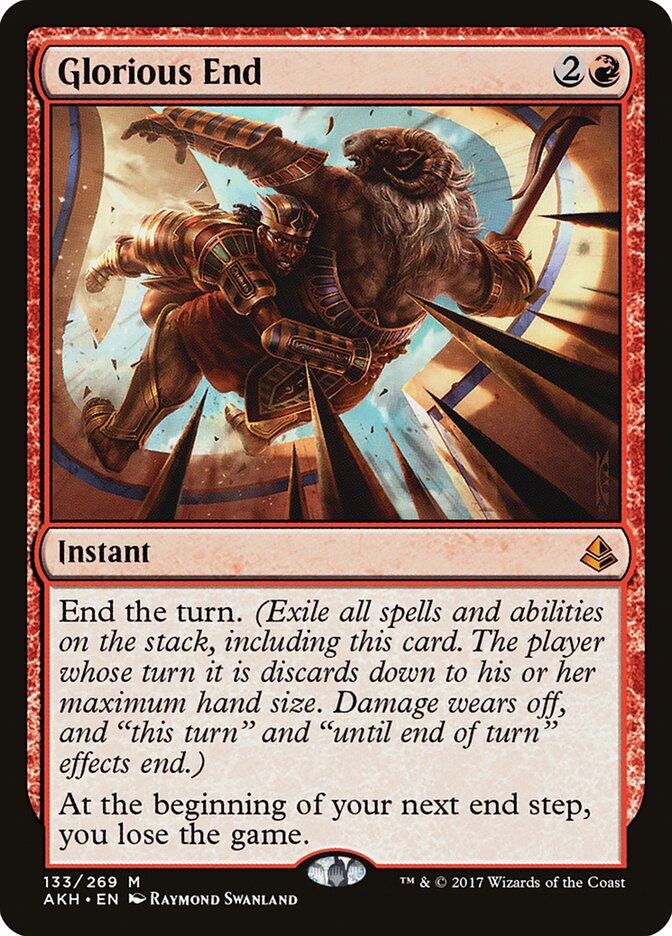 Glorious End - Amonkhet (Mythic) [AKH-133] Imagen principal del producto