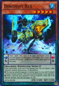 Dinomist Rex - 2016 Mega-Tin Mega Pack (Super Rare) [MP16-198] Imagen principal del producto