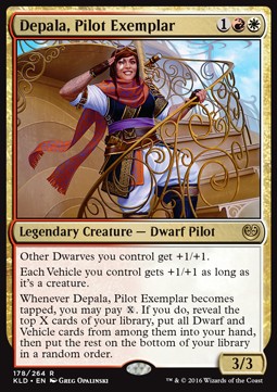 Depala, Pilot Exemplar - Kaladesh (Rare) [KLD-178] Hauptbild