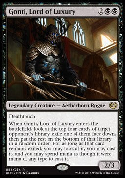 Gonti, Lord of Luxury - Kaladesh (Rare) [KLD-84] Hoofdafbeelding