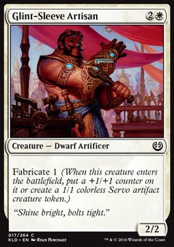 Glint-Sleeve Artisan - Kaladesh (Common) [KLD-17] Imagen principal del producto