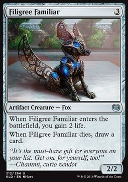 Filigree Familiar - Kaladesh (Uncommon) [KLD-212] Hover Image