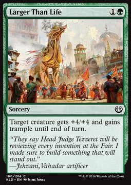 Larger Than Life - Kaladesh (Common) [KLD-160] Hover Image