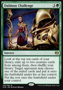 Dubious Challenge - Kaladesh (Rare) [KLD-152] Imagen principal del producto