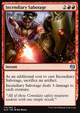 Incendiary Sabotage Main image