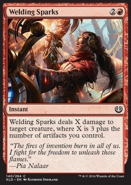 Welding Sparks - Kaladesh (Common) [KLD-140] Imagen principal del producto