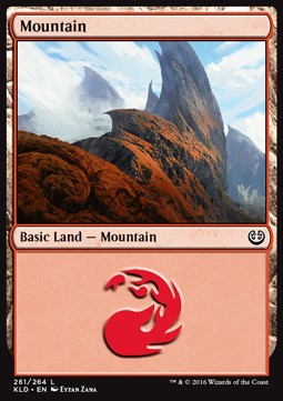 Mountain (V.3) - Kaladesh (Land) [KLD-261] Hauptbild