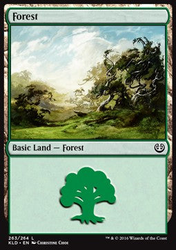 Forest (V.2) - Kaladesh (Land) [KLD-263] Imagen principal del producto