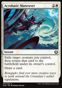 Acrobatic Maneuver - Kaladesh (Common) [KLD-1] Hover Image