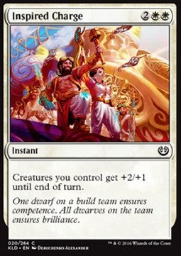 Inspired Charge - Kaladesh (Common) [KLD-20] Hover Image