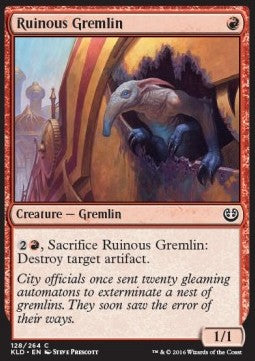 Ruinous Gremlin - Kaladesh (Common) [KLD-128]