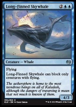 Long-Finned Skywhale - Kaladesh (Uncommon) [KLD-54] Imagen principal del producto