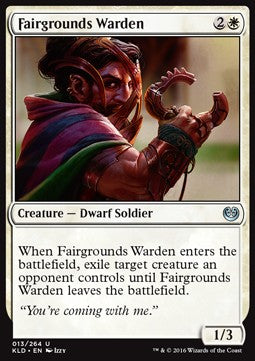 Fairgrounds Warden - Kaladesh (Uncommon) [KLD-13] Hauptbild