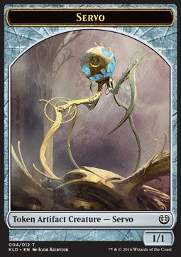 Servo Token (Artifact 1/1) (V.1) - Kaladesh (Token) [KLD-T4]