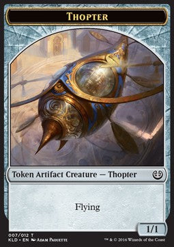 Thopter Token (Artifact 1/1) (V.1) - Kaladesh (Token) [KLD-T7]