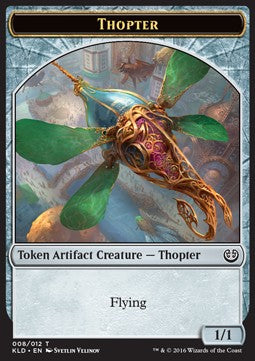 Thopter Token (Artifact 1/1) (V.2) - Kaladesh (Token) [KLD-T8]
