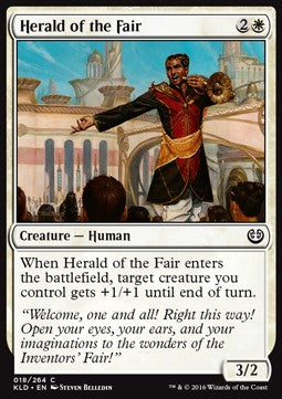 Herald of the Fair - Kaladesh (Common) [KLD-18]