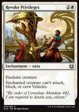 Revoke Privileges - Kaladesh (Common) [KLD-26] Image principale du produit