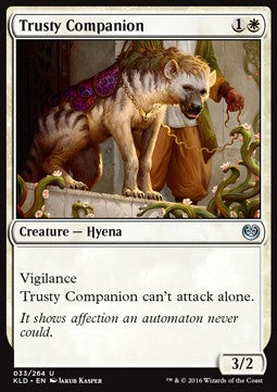 Trusty Companion - Kaladesh (Uncommon) [KLD-33] Hover Image