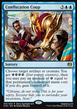 Confiscation Coup - Kaladesh (Rare) [KLD-41] Hauptbild