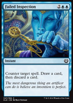 Failed Inspection - Kaladesh (Common) [KLD-47] Image principale du produit