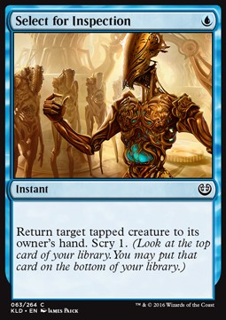 Select for Inspection - Kaladesh (Common) [KLD-63] Hauptbild