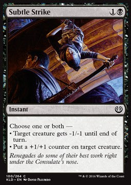Subtle Strike - Kaladesh (Common) [KLD-100] Hover Image