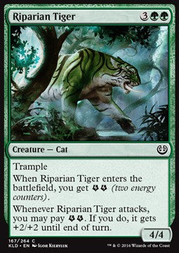 Riparian Tiger - Kaladesh (Common) [KLD-167] Image principale du produit