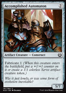 Accomplished Automaton - Kaladesh (Common) [KLD-191] Hover Image