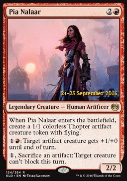 Pia Nalaar - Kaladesh: Promos (Rare) [PKLD-124] Hover Image