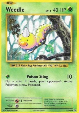 Weedle - Evolutions (Common) [EVO-5] Hauptbild