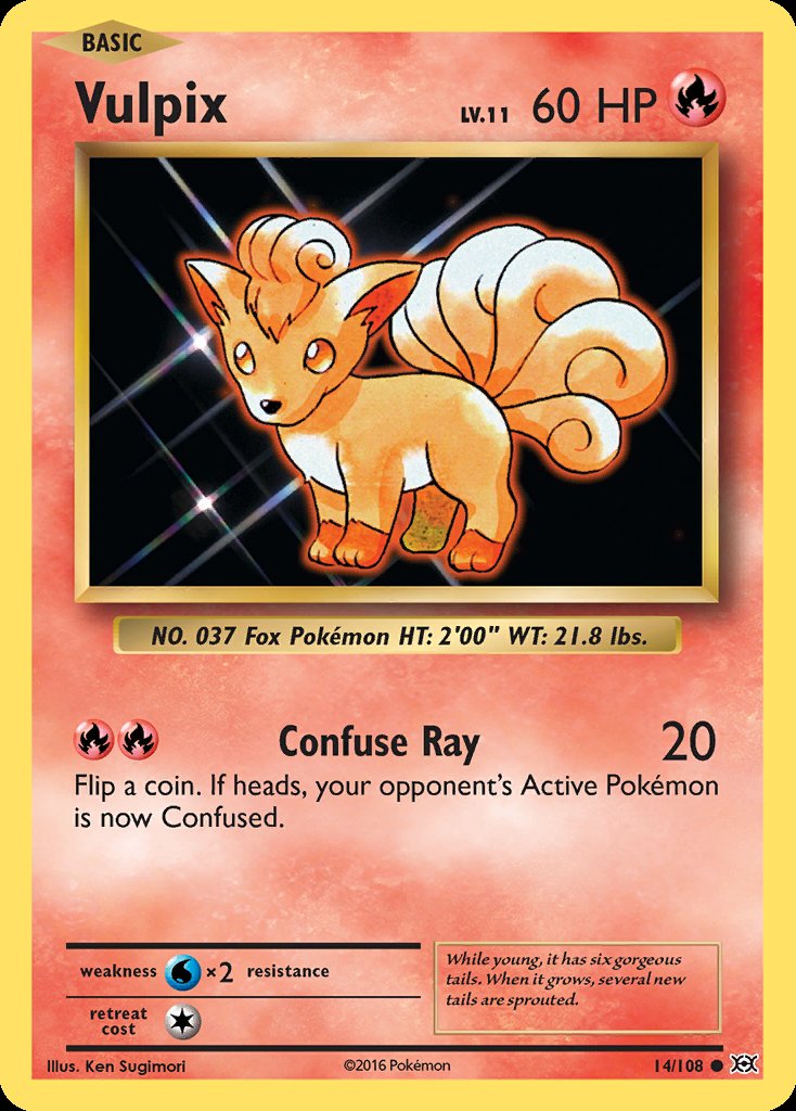 Vulpix - Evolutions (Common) [EVO-14] Hoofdafbeelding