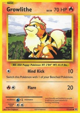 Growlithe - Evolutions (Common) [EVO-17] Hover Image