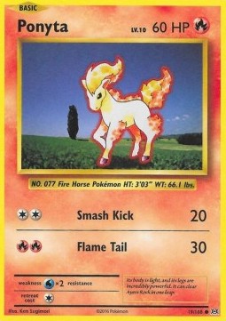 Ponyta - Evolutions (Common) [EVO-19] Hover Image