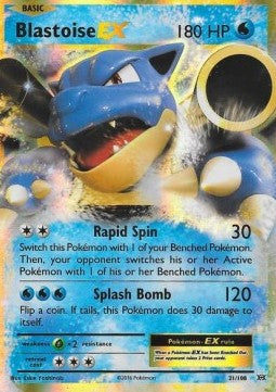 Blastoise EX - Evolutions (Ultra Rare) [EVO-21] Hover Image