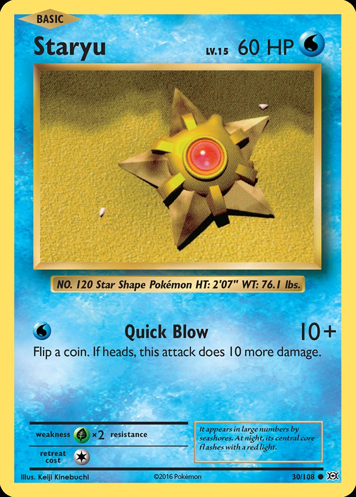 Staryu - Evolutions (Common) [EVO-30] Imagen principal del producto