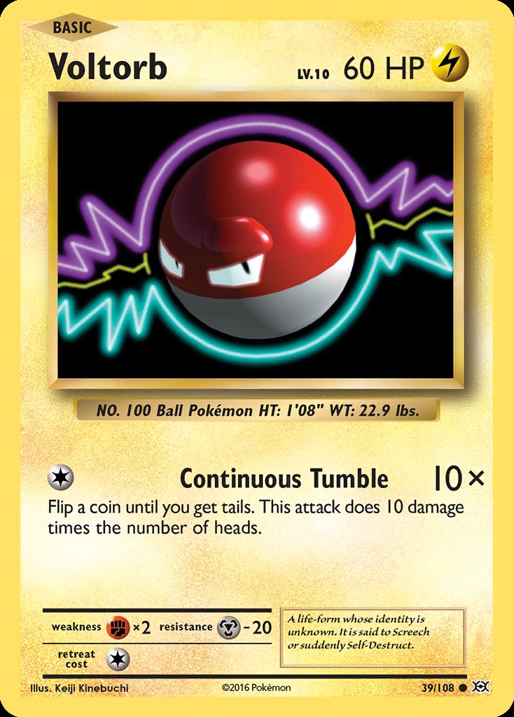 Voltorb - Evolutions (Common) [EVO-39] Hoofdafbeelding