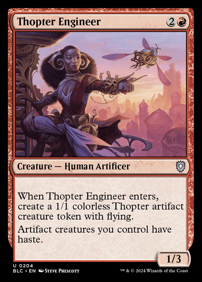 Thopter Engineer - Commander: Bloomburrow (Uncommon) [BLC-204] Image principale du produit