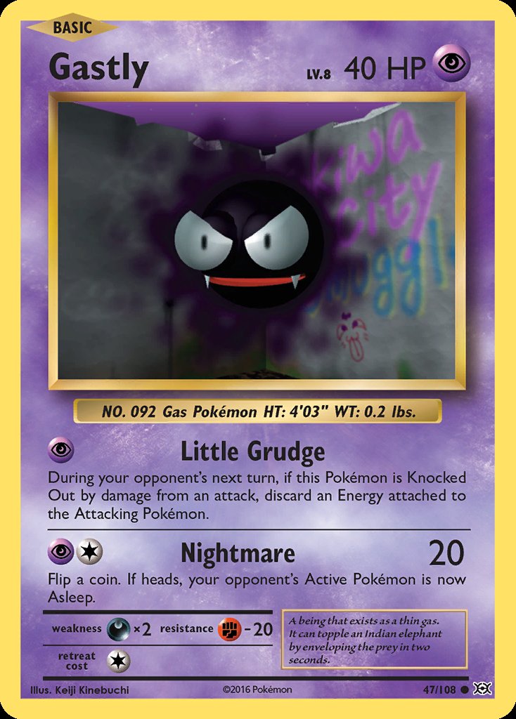 Gastly - Evolutions (Common) [EVO-47] Immagine principale del prodotto