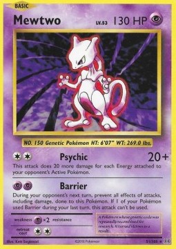 Mewtwo - Evolutions (Rare) [EVO-51] Hover Image