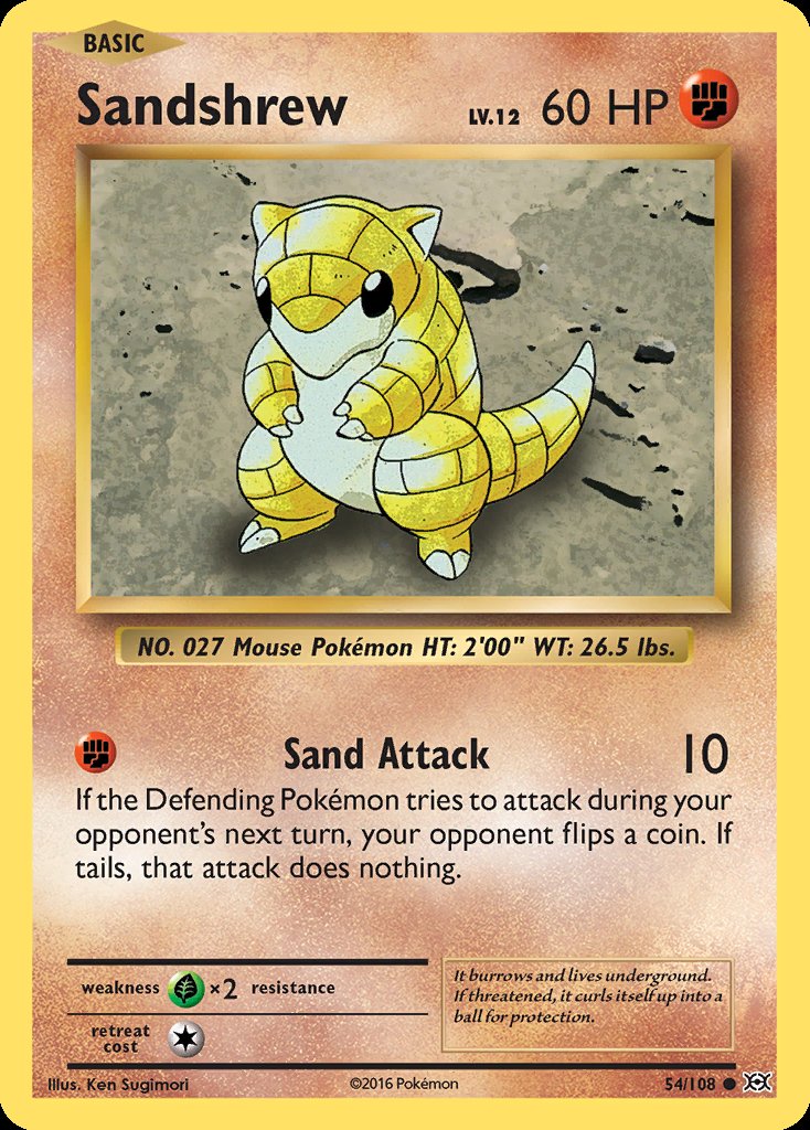 Sandshrew - Evolutions (Common) [EVO-54] Hoofdafbeelding