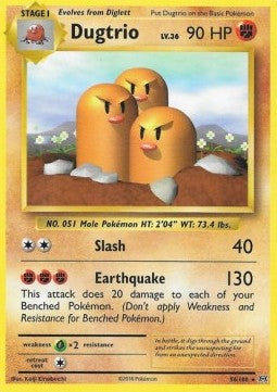 Dugtrio - Evolutions (Rare) [EVO-56] Hover Image