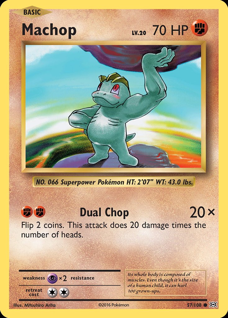 Machop - Evolutions (Common) [EVO-57] Hoofdafbeelding